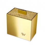 Косметическая емкость Windish Star Light Gold Swarovski 88528O