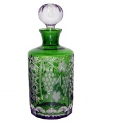 Декантер  для виски Ajka Crystal Grape Emerald 700 мл cased crystal emerald/64567/51380/48359