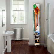 Поворотный зеркальный шкаф с рисунком Shelf.on Спика Шелф Принт