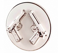 Сувенир Migliore Pistoletto тарелка с пистолетами 26600