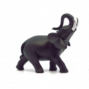 Статуэтка  733210 "Черный слон (серебряные бивни)"