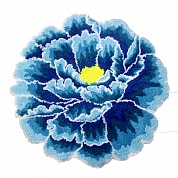 Коврик 60х60 Carnation Home Fashions Peony Flower Blue FLW60BLU