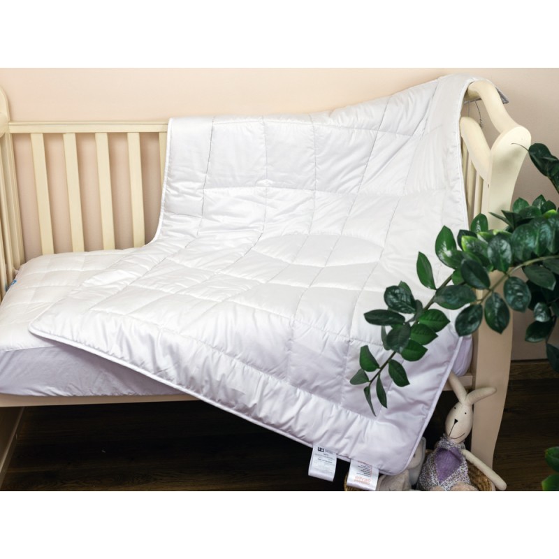 Комплект: Одеяло детское хлопок/лен 100х135 см и подушка 40х60 см German Grass Baby Cotton Grass BC-113