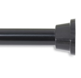 Карниз для ванной 120-220 cм Grekon 1211-220BLK