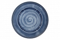 Тарелка обеденная Augusta (синий)  без инд.упаковки