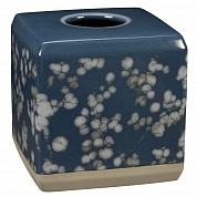 Бокс для салфеток (салфетница) Creative Bath Indigo Blossoms IND58BLU