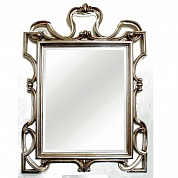 Зеркало в резной раме Art-zerkalo King Silver FA125SL