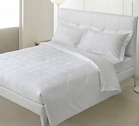 Комплект постельного белья Евро 200х200 Roberto Cavalli Logo bianco 001 23393