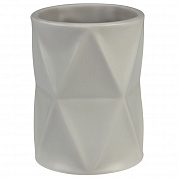 Стакан для зубной пасты Creative Bath Triangles TRI11NAT