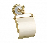 Держатель для туалетной бумаги с крышкой Boheme Palazzo Bianco 10101