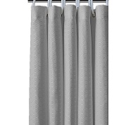 Шторка для ванной 240х200 Carnation Home Fashions Grace Jacquard Grey FSC24-HX71/03