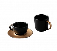 3пр набор для кофе и чая чёрный