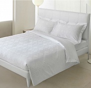 Комплект постельного белья Семейный Roberto Cavalli Logo bianco 001 23397