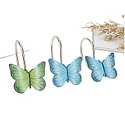 Набор из 12 крючков для шторки Carnation Home Fashions Moth PHP-MOH