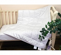 Комплект: Одеяло детское хлопок/лен 100х150 см и подушка 40х60 см German Grass Baby Cotton Grass BC-115