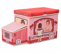 Коробка для игрушек/Коробка для хранения вещей Blonder Home Little Princess CAR/37