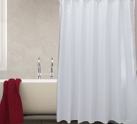 Шторка для ванной 180х200 Carnation Home Fashions Shine White SHI1820W