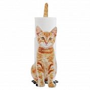 Держатель для бумажных полотенец/Держатель для туалетной бумаги Boston Cat Redhead 13635OR