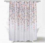 Шторка для ванной 180х180 Carnation Home Fashions Garland Beige ALA180BGE