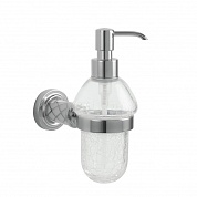 Дозатор для жидкого мыла настенный Boheme Murano Chrome 10912-CR