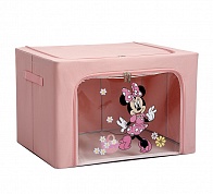 Коробка для хранения вещей/Кофр для хранения вещей на молнии Blonder Home Pink Minnie KEY/37