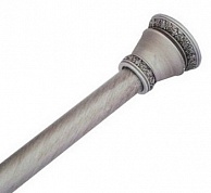 Карниз для ванной 110-200 см Blonder Home Elegance Silver BH-ESL/03