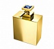 Дозатор для жидкого мыла Windish Moonlight Square Gold Swarovski 90501OA (blue)