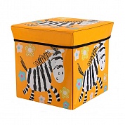 Коробка для игрушек/Коробка для хранения вещей Blonder Home Little Zebra B30ZBRO