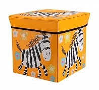 Коробка для игрушек/Коробка для хранения вещей Blonder Home Little Zebra B30ZBRO