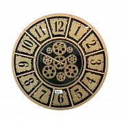 Настенные часы с шестеренками GALAXY CRK-500-A