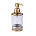 Дозатор для жидкого мыла настольный Boheme Royale Cristal Bronze 10929-BR