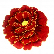 Коврик 60х60 Carnation Home Fashions Peony Flower Red FLW60RED