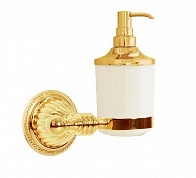 Дозатор для жидкого мыла настенный Boheme Hermitage Gold 10367