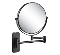 Зеркало косметическое 5х настенное поворотное с подсветкой Schein 9341MB