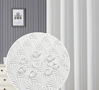 Шторка для ванной 180х200 Carnation Home Fashions White Ginkgo SGO21