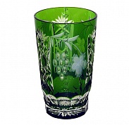 Стакан высокий 390 мл Ajka Crystal Grape Emerald 1/emerald/64579/51380/48359