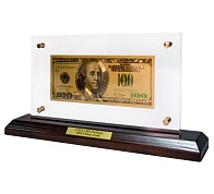 HB-079 "Банкнота 100 USD (доллар) США"