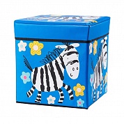 Коробка для игрушек/Коробка для хранения вещей Blonder Home Little Zebra B30ZBRB