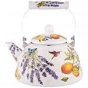 ЧАЙНИК AGNESS  ЭМАЛИРОВАННЫЙ, СЕРИЯ PROVENCE, 3 Л