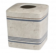 Бокс для салфеток (салфетница) Creative Bath Ticking Stripe TIC58BLU