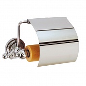 Держатель для туалетной бумаги с крышкой Boheme Brillante 10430