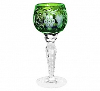 Рюмка для ликера 60 мл cased crystal Ajka Crystal Grape Emerald 1/emerald/64575/51380/48359