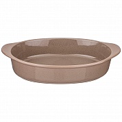 БЛЮДО ДЛЯ ЗАПЕКАНИЯ AGNESS "MODERN KITCHEN" ОВАЛЬНОЕ СЕРОЕ 37*23*8 СМ