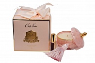 96CN4502 Свеча ароматическая Pink Champagne в вазе  в уп.185г + подарок
