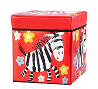 Коробка для игрушек/Коробка для хранения вещей Blonder Home Little Zebra B30ZBRR