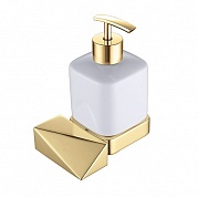 Дозатор для жидкого мыла настенный Boheme New Venturo Gold 10317-G