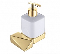 Дозатор для жидкого мыла настенный Boheme New Venturo Gold 10317-G