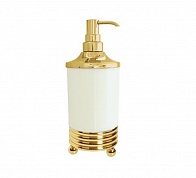 Дозатор для жидкого мыла настольный Boheme Hermitage Gold 10359