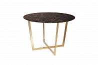 33FS-DT3022-PG Стол обеденный Dark Emperador d110*76см