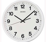 Настенные белые часы  QXA640WN